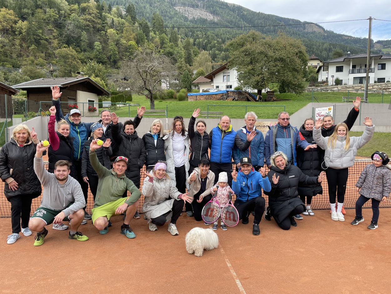 Abschluss mit Siegerehrung Mixdoppel